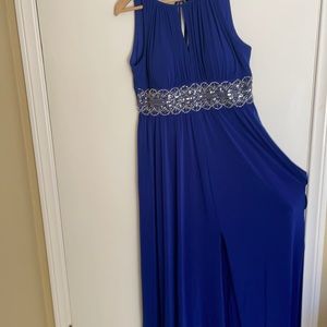 Royal blue dress good condition